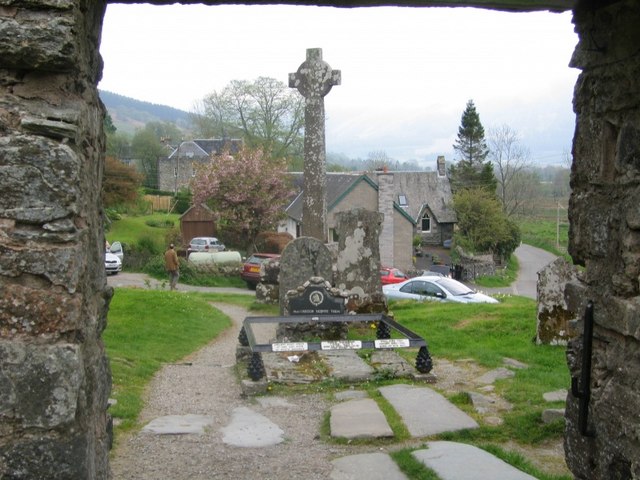 Rob Roy's grave in Balquhidder kirkyard.